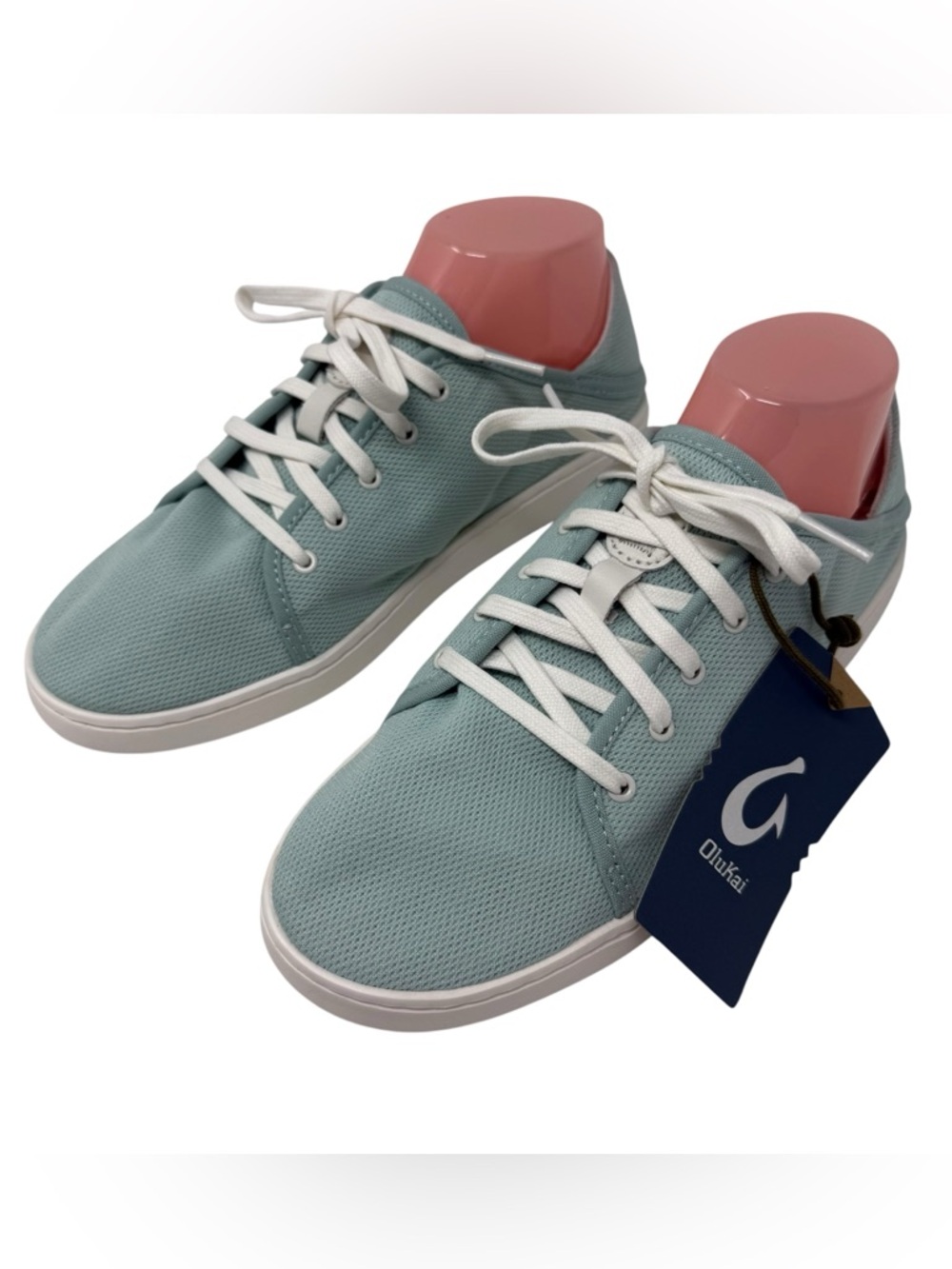 Olukai Pehuea Li Womens size 8 Swelling White Sand Comfort shoes Sneakers New